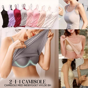 Tanktop med indbygget bh