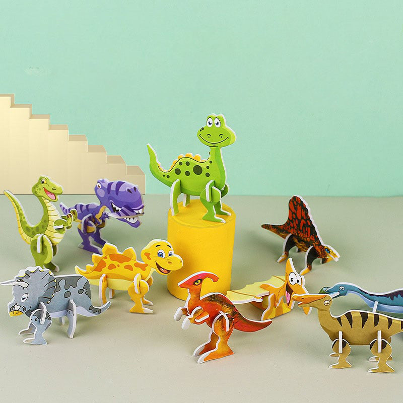 Lernspielzeug für Kinder 3D-Puzzle (10 Stück)