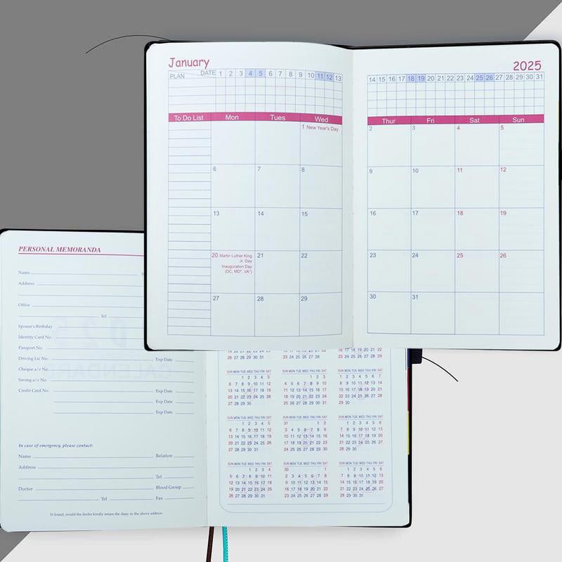 2025 Én Dag Én Side Daglig Planlægger - Din Ultimative Gavekalender