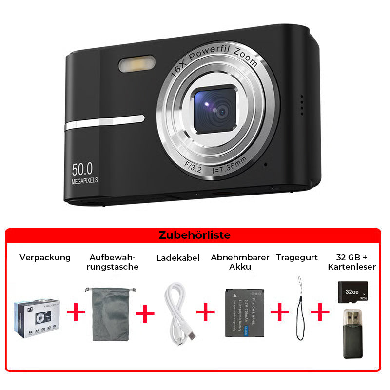 Upgrade der FHD 1080P Digitalkamera