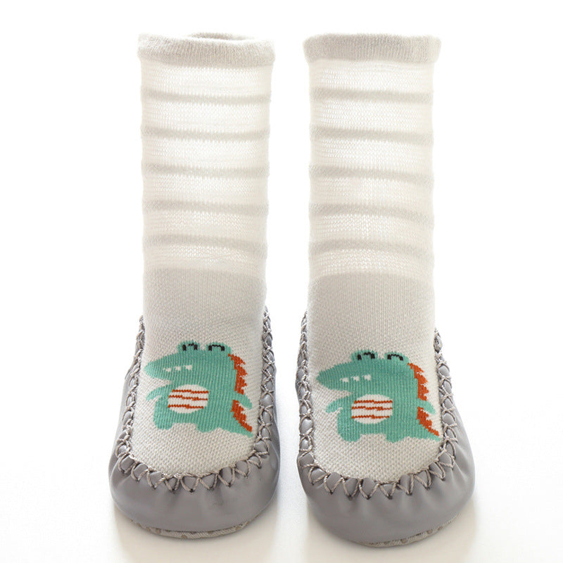 Tierische Kinderboden-Socken
