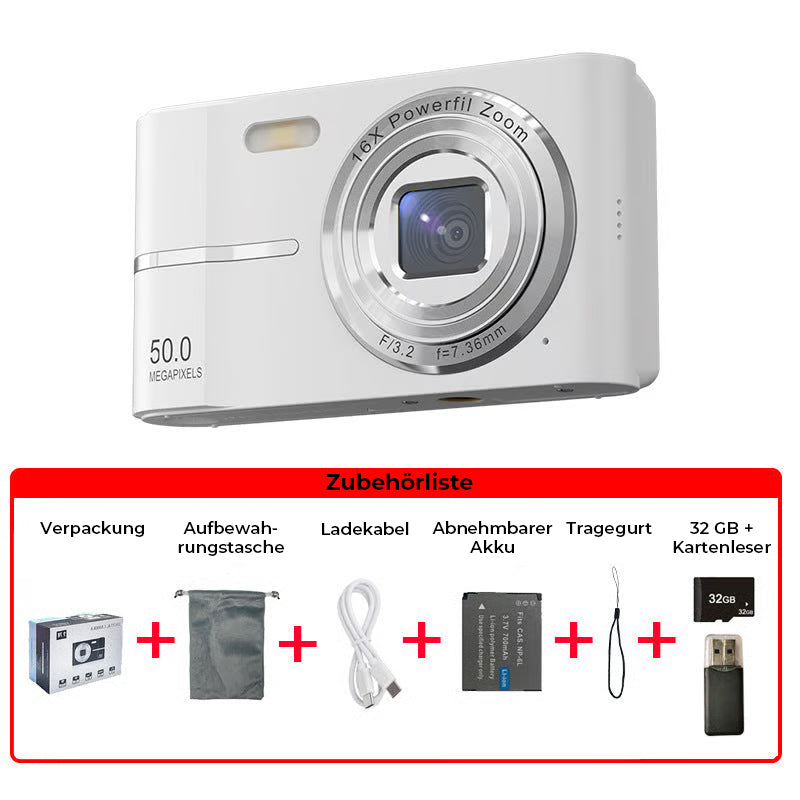 Upgrade der FHD 1080P Digitalkamera