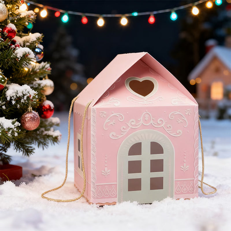 Weihnachtswunderland-Cottage-Geschenkbox