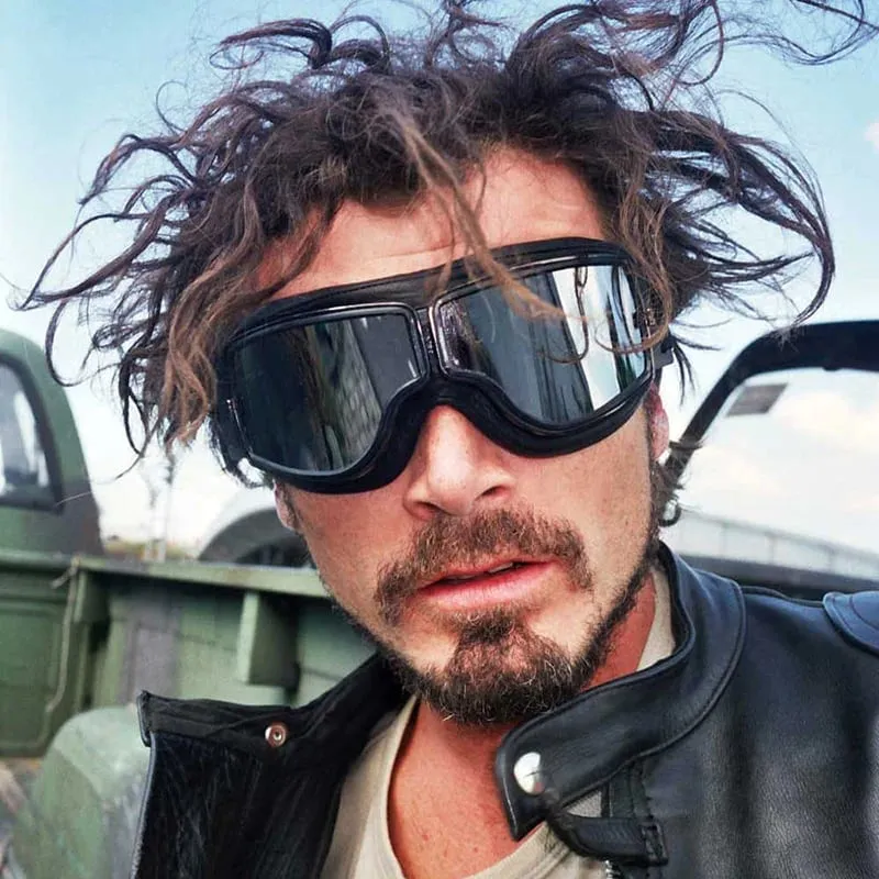 Vintage motorcykelbriller