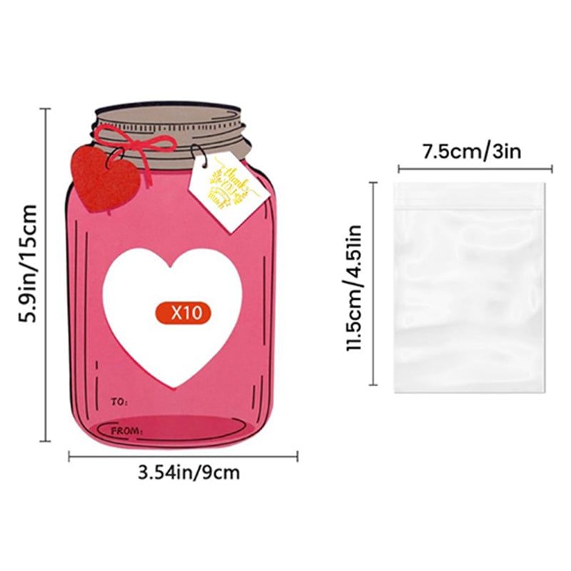 Mason Jar lykønskningskort