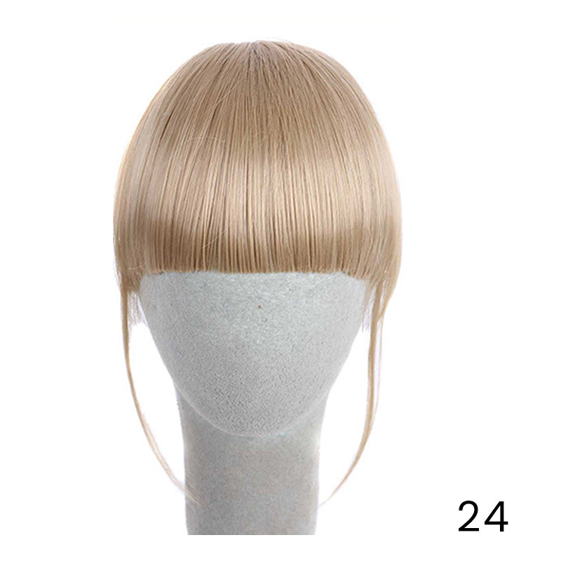 Sømløs 3D Clip-In Bangs hårforlængelse