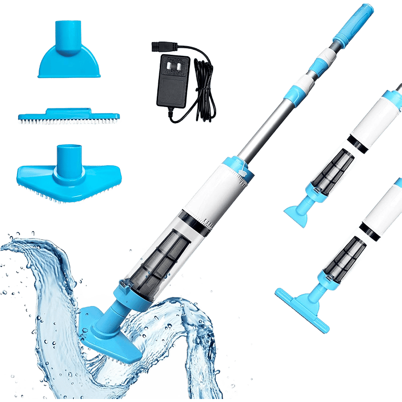 EU-Standard - 3-in-1-Akku-Schwimmbadstaubsauger mit leistungsstarkem Motor