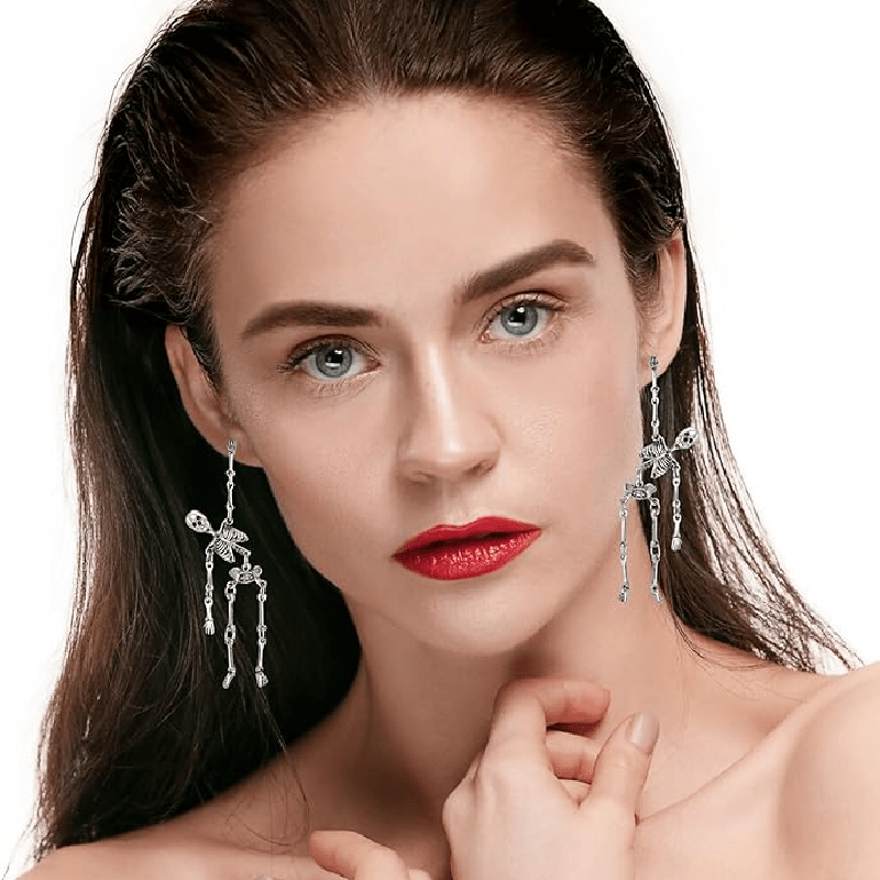 Halloween Horror Persönlichkeit Schädel Ohrringe