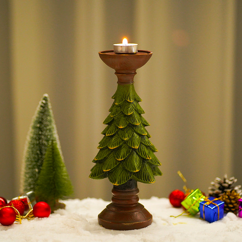 Retro-Weihnachtsbaum-Kerzenschmuck