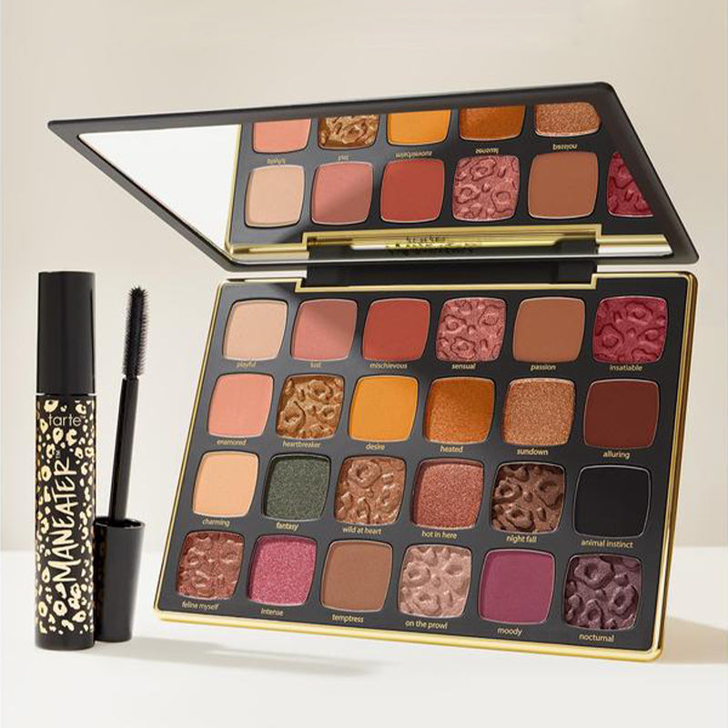 24-farver leopard øjenskygge palette