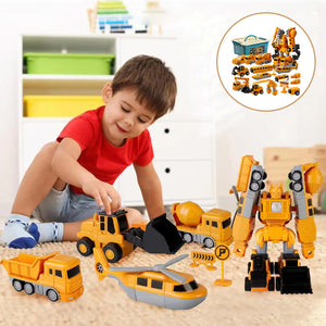 Magnetisches Transform-Engineering-Auto-Zusammenbauspielzeug