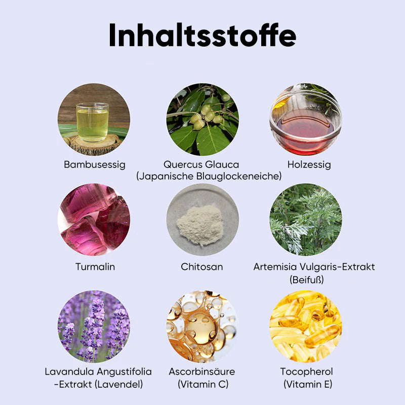 Kräuter-Detox-Fußpflaster zur Stresslinderung und für besseren Schlaf