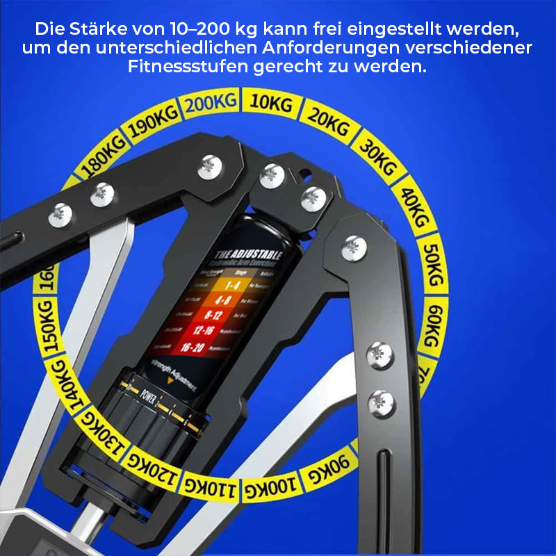 Einstellbarer hydraulischer Armkrafttrainer (mit LED-Zähler)