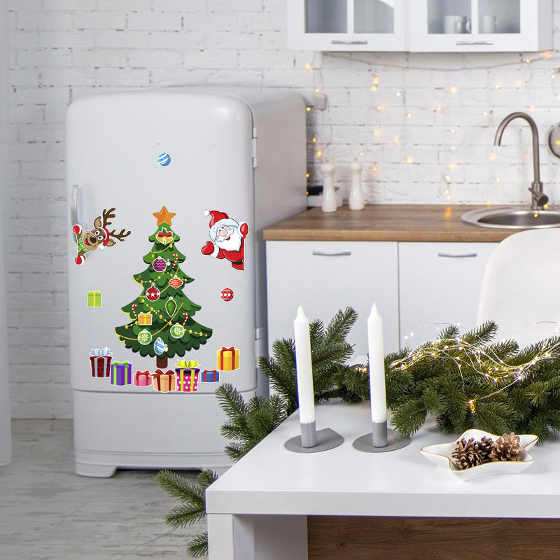 Magnetiske klistermærker med juletema
