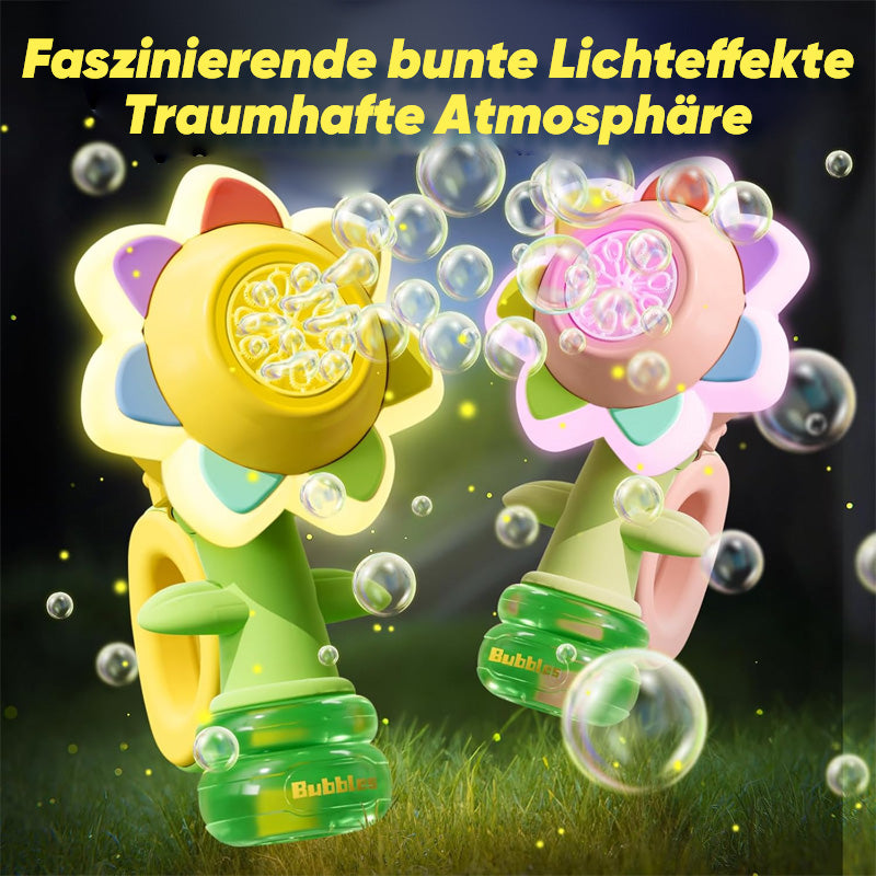 Bunte Siebenfarben-Seifenblasenmaschine