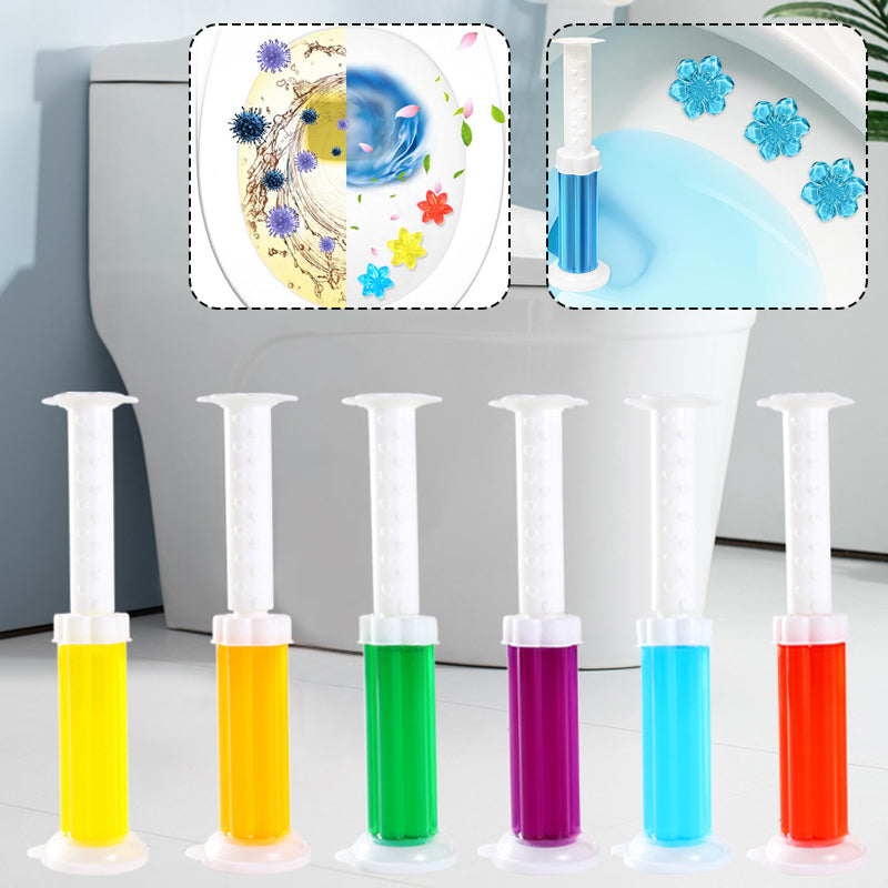 7 Stk. duftende Blume Toilettenreinigungsgel