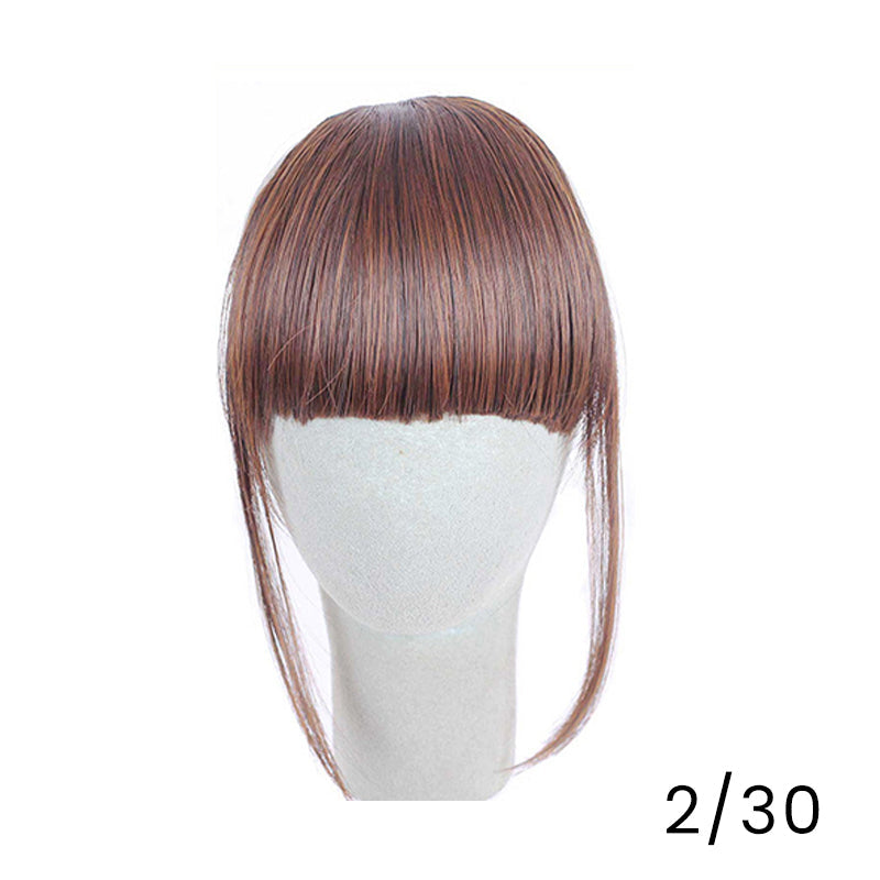 Sømløs 3D Clip-In Bangs hårforlængelse