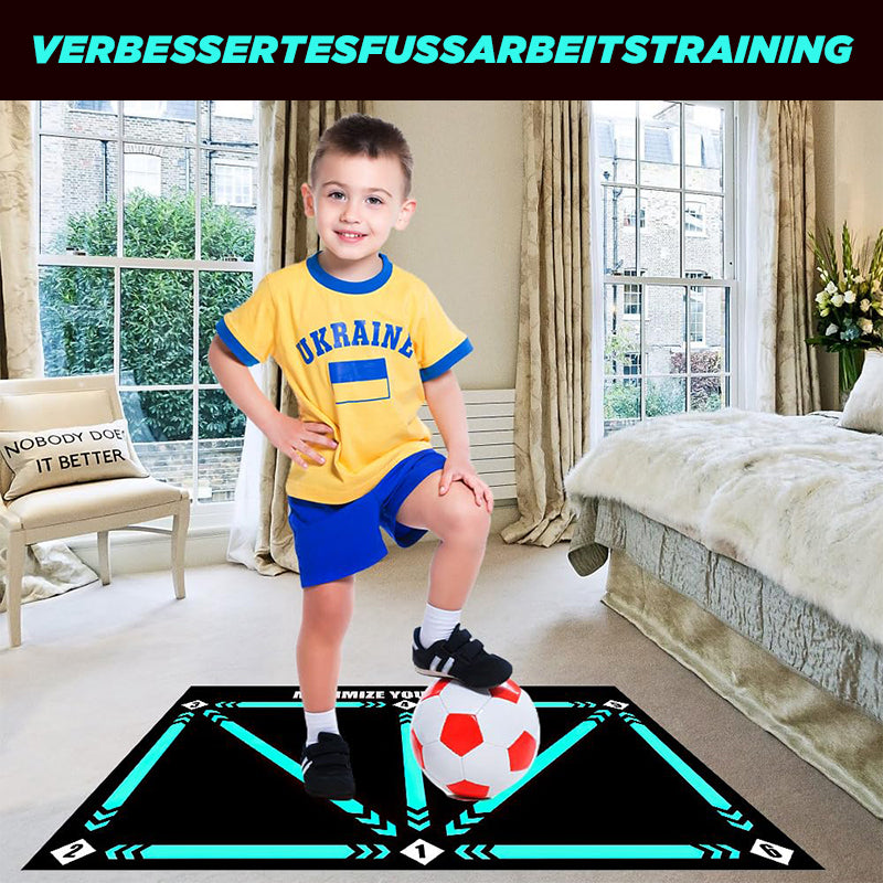 Leise, rutschfeste Fußball-Trainingsmatte für alle Niveaus
