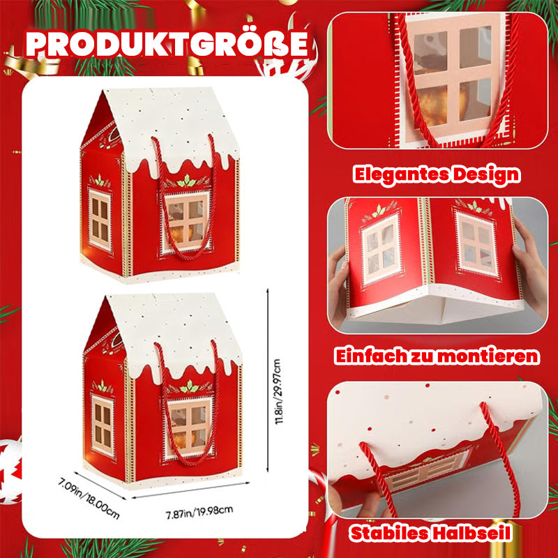 Weihnachtswunderland-Cottage-Geschenkbox