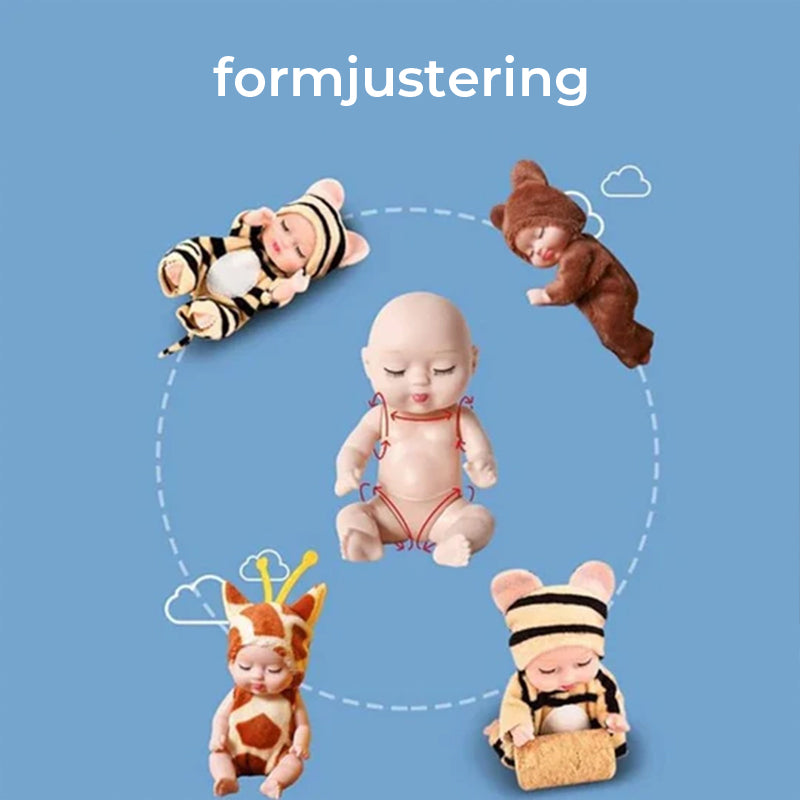 Mini Reborn Baby Dukker Livagtige Realistiske Baby Dukker