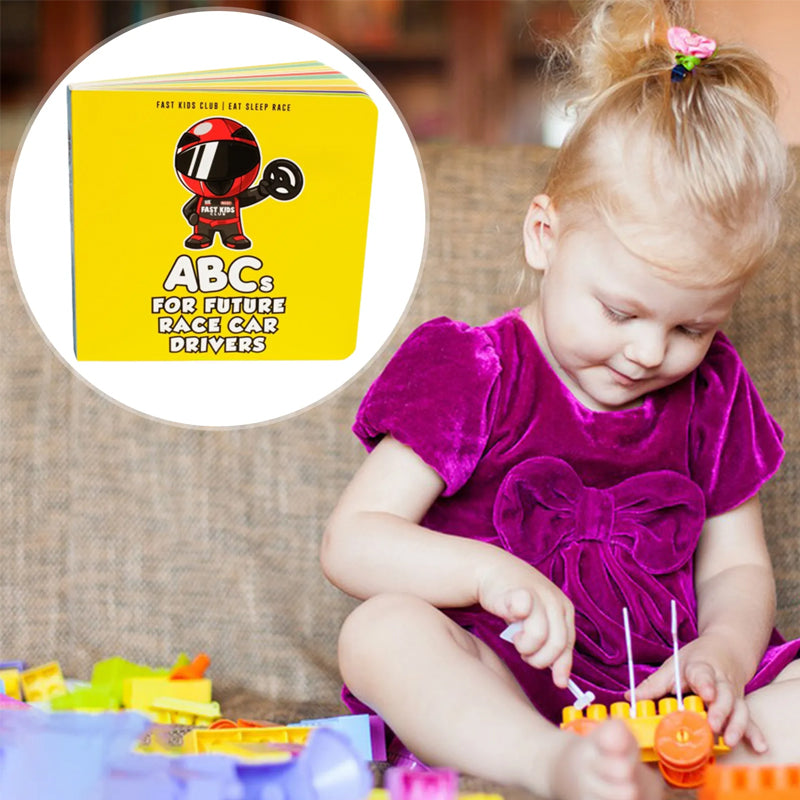 ABC for fremtidens racerkørere Alfabetbog