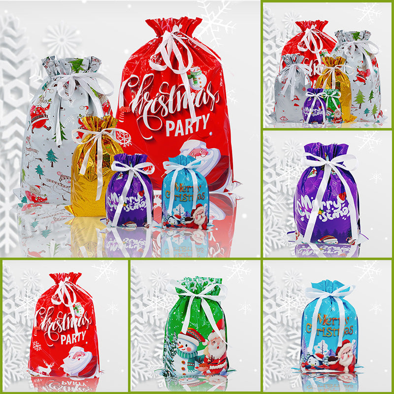 Süßigkeiten-Geschenktüten vom Weihnachtsmann
