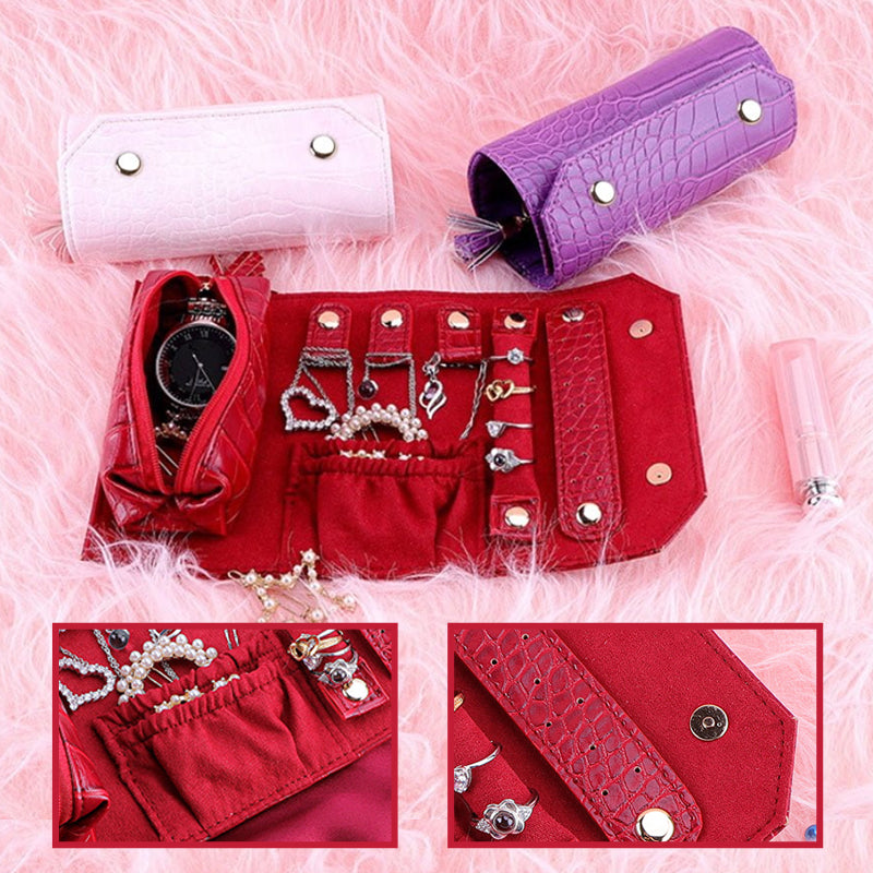 Urlaub Schmuck Lagerung Roll Tasche