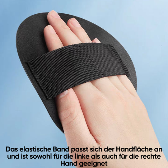 Schwarze Silikon-Badeutensilien