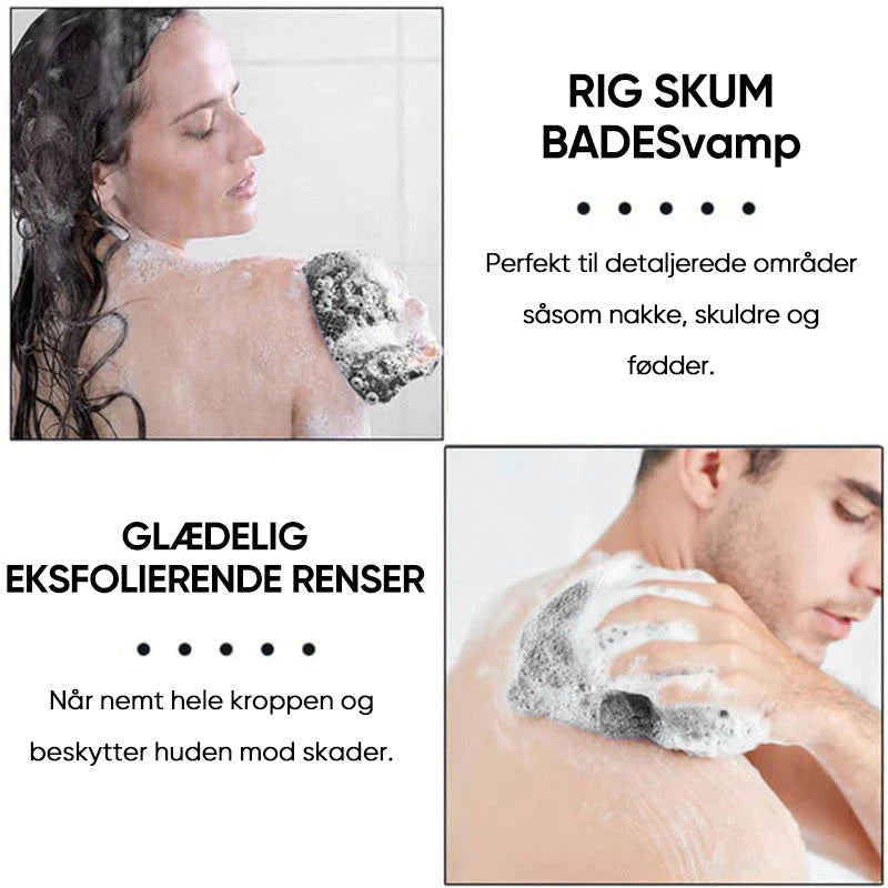 Nylon eksfolierende net