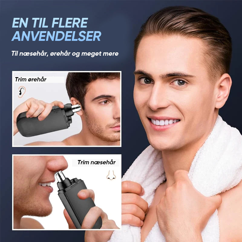 Bærbar næsehårstrimmer