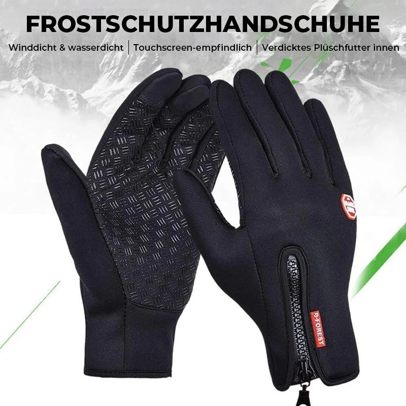 Warme Thermohandschuhe zum Radfahren, Laufen und Autofahren