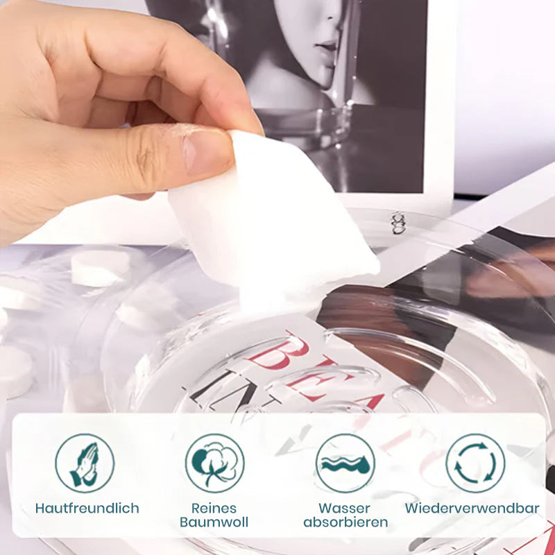 Komprimierte Handtuchtabletten