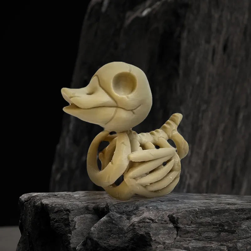 Halloween Skelett-Ente Dekoration