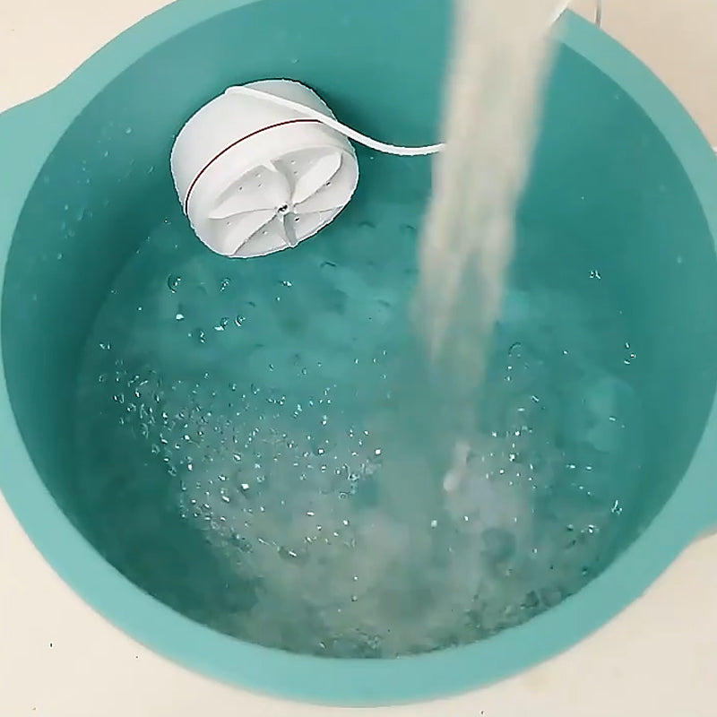 Tragbare Mini-Waschmaschine für Waschbecken