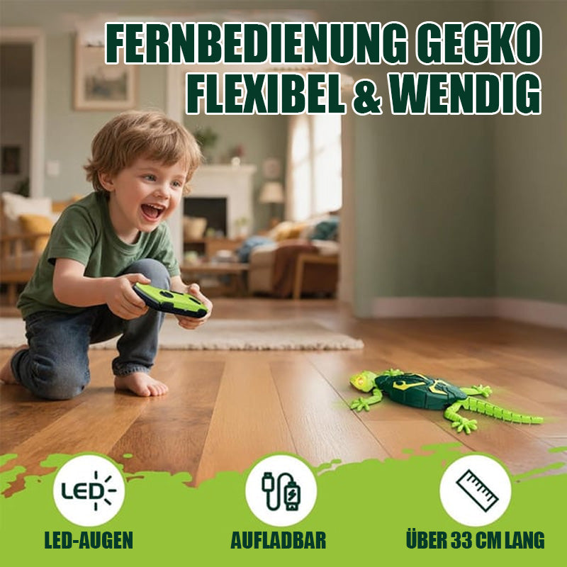 Elektrisches Eidechsenspielzeug mit leuchtenden LED-Augen