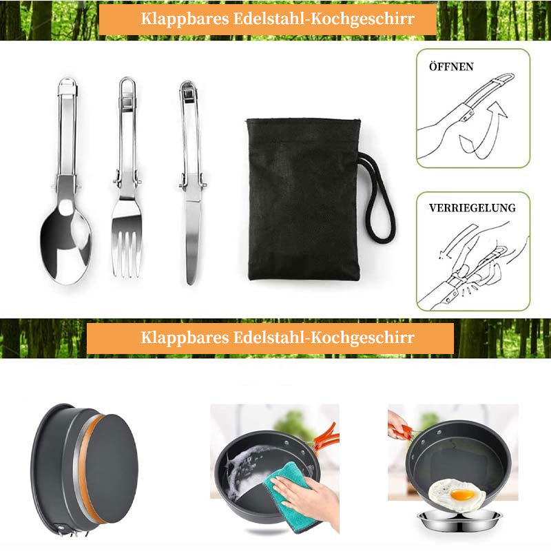 Camping Kochgeschirr Set