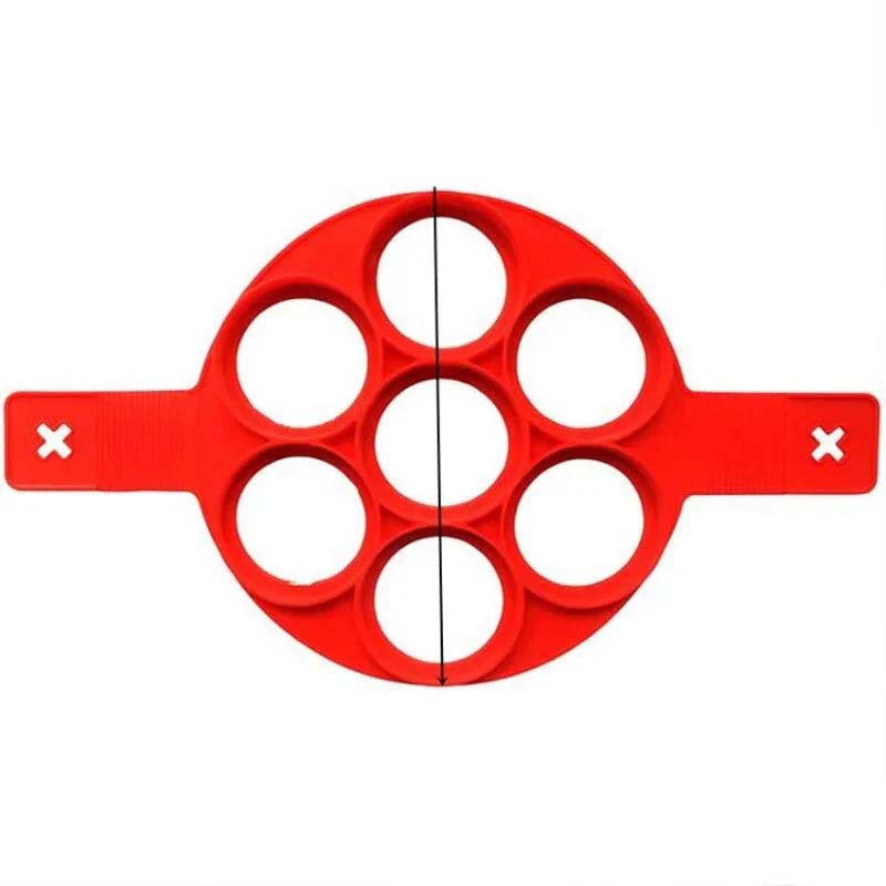 Non-stick silikone pandekageform ring