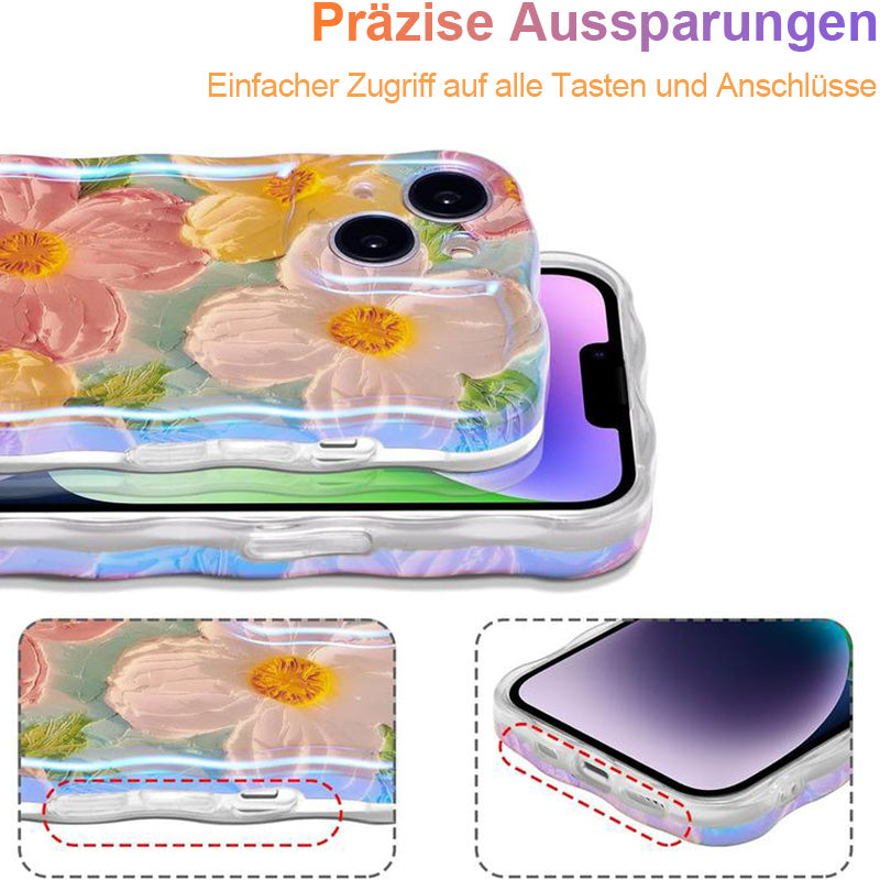 Handyhülle mit Vintage-Ölgemälde