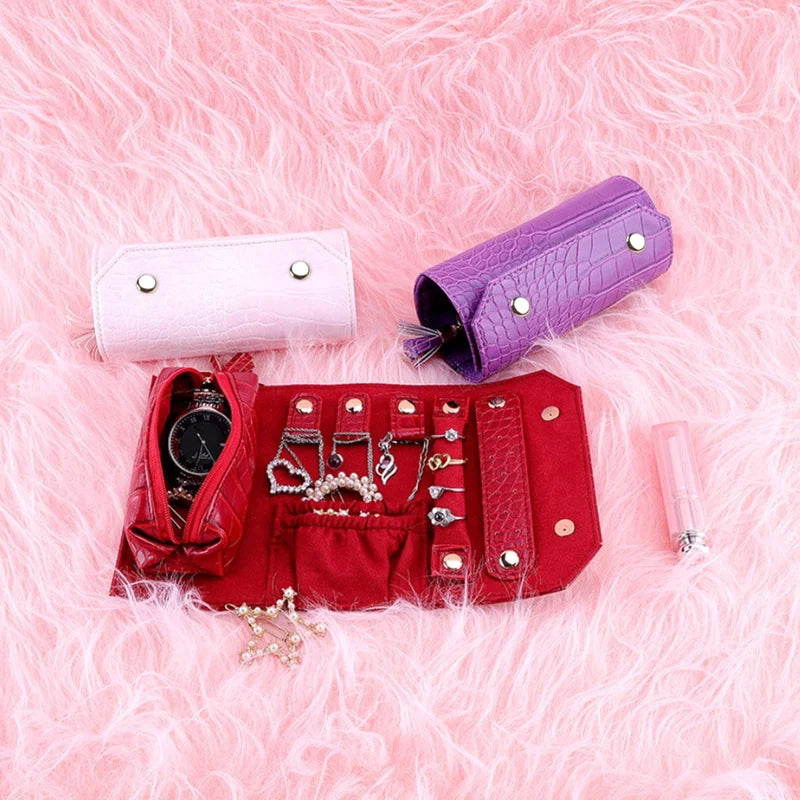 Urlaub Schmuck Lagerung Roll Tasche