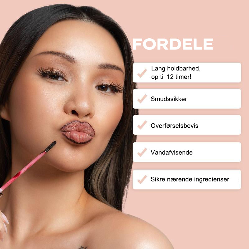 Peel-off læbeforing