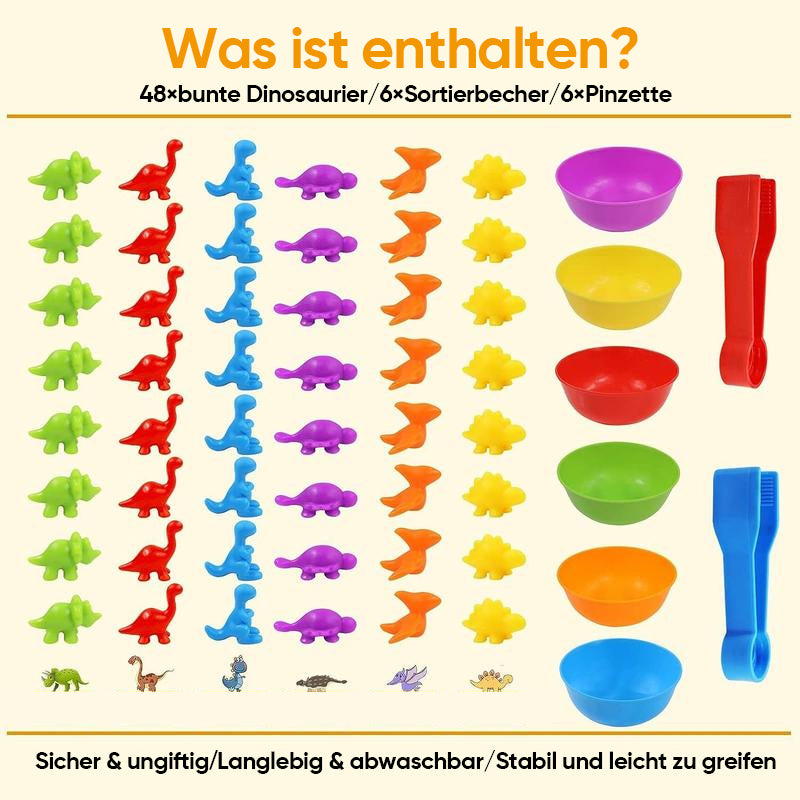 Zählende Dinosaurier Spielzeug