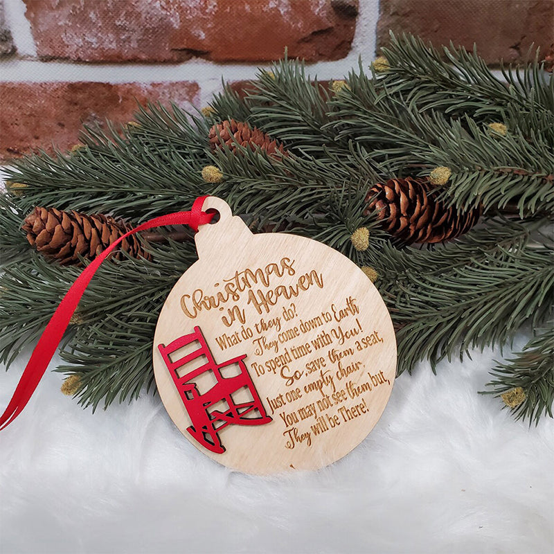 Himmlischer Stuhl Weihnachten Memorial Charme
