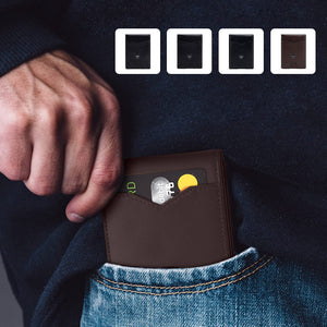 Schlanke Herren-Geldbörse mit RFID-Blockierung