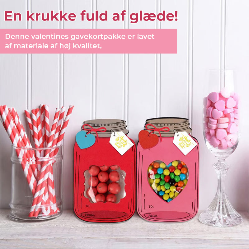 Mason Jar lykønskningskort