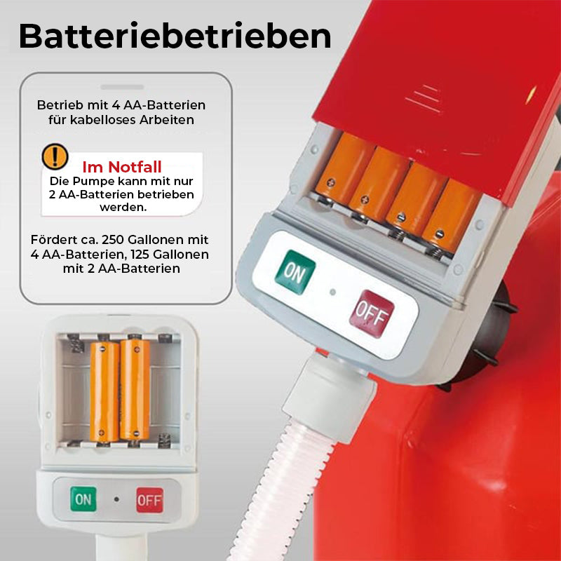 Tragbare Kraftstoffpumpe