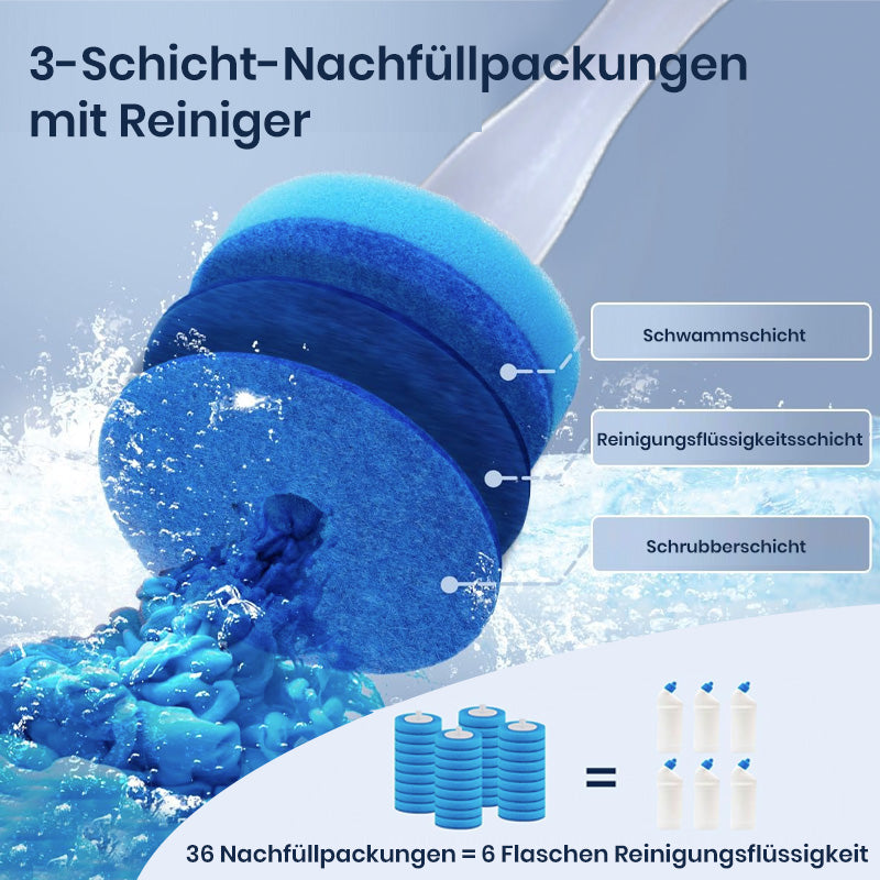 Elektrisches Toilettenbürsten- und Halterset