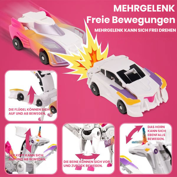 Deformiertes Einhorn Auto Spielzeug
