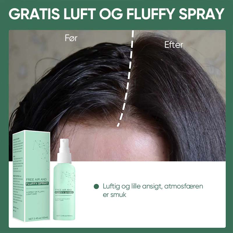 Magisk tør hårspray