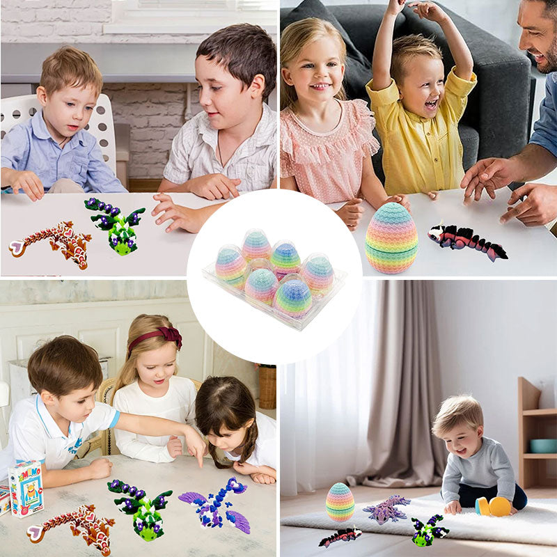 6er-Pack Kleine Geheimnisvolle Dracheneier