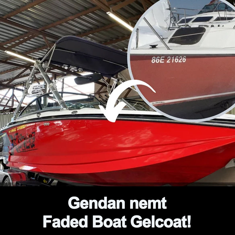 Skinnende Falmet Gelcoat Restaurator